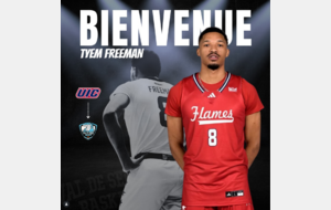Arrivée : Tyem FREEMAN