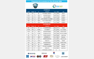 Programme de la semaine du 19 au 25 janvier 2026