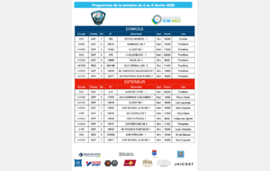 Programme de la semaine du 2 au 8 février 2026