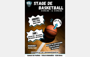 STAGE U11/U18 - AVRIL 2026