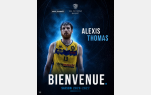 Bienvenue Alexis Thomas