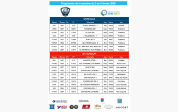Programme de la semaine du 2 au 8 février 2026