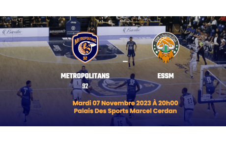 Metropolitans 92 - Le Portel - 7 novembre 2023 - 20h00