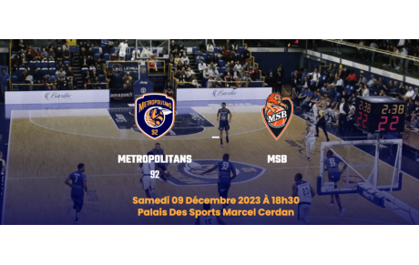 METROPOLITANS 92 - LE MANS SARTHE BASKET