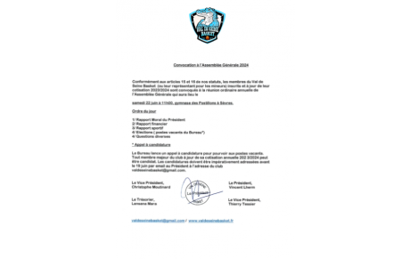 Assemblée Générale