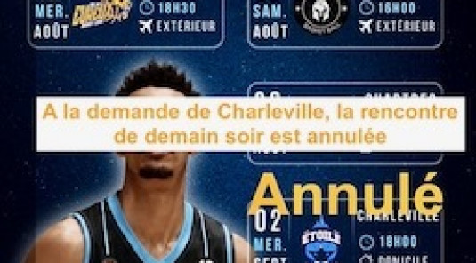 Rencontre du 2 septembre annulée